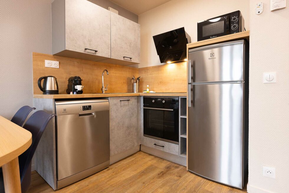 Appartement 2 chambres - cuisine