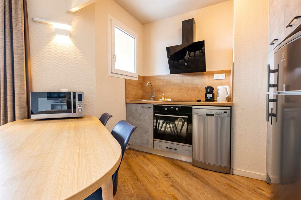 Appartement 2 chambres - cuisine